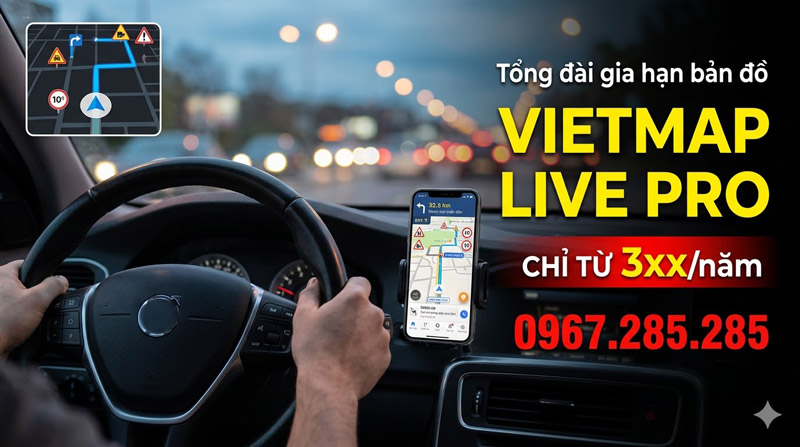 Tổng đài gia hạn Vietmap Live